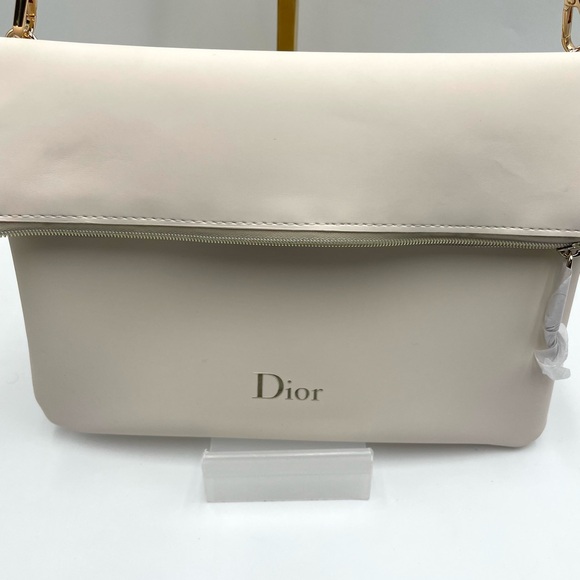 Low start Dior beauty blush and gold Shoulder Bag - Picture 2 of 7